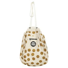 Load image into Gallery viewer, Printed Play Pouch - Glitter Gold Dots
