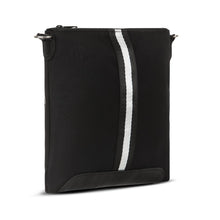 Load image into Gallery viewer, Nylon Flat Cross Body Bag - Black
