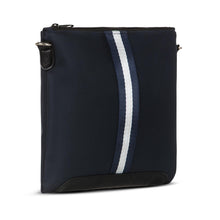 Load image into Gallery viewer, Nylon Flat Cross Body Bag - Navy
