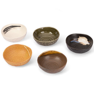 RAKUYOUAN 5 bowl set