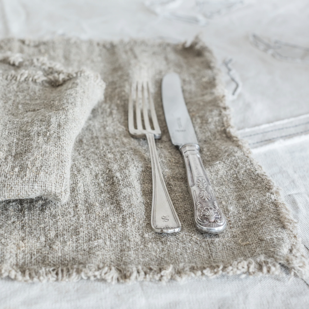 Swedish Linen Place Mats S/4 - Natural