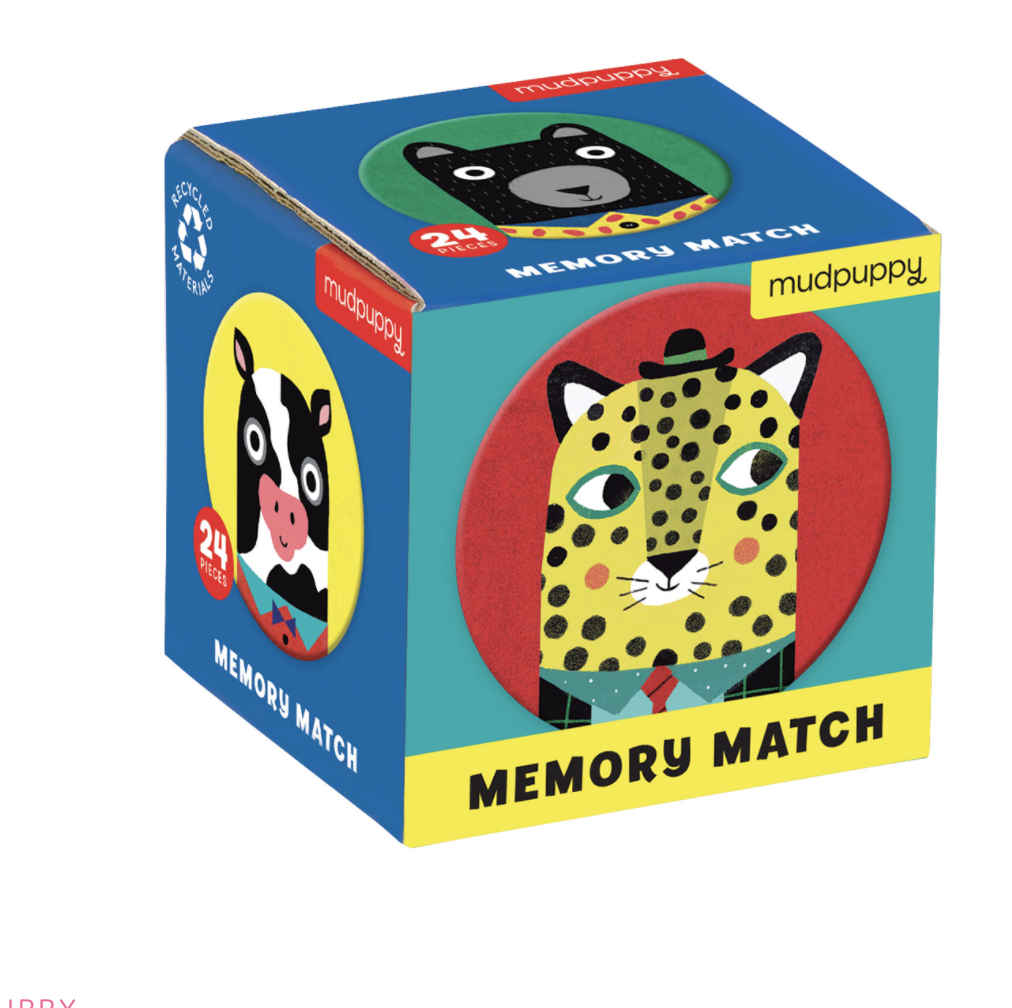 Mini Memory Match Geo Animals*