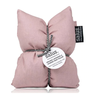 Organic Lavender & Jasmine Heat Pillow - Dusty Rose