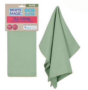Eco Cloth Tea Towel - Olive