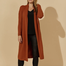 Load image into Gallery viewer, Virtue Maxi Cardigan ONE SIZE - Rust
