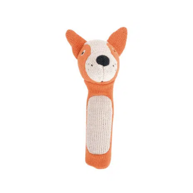 Knit Rattle - Dingo