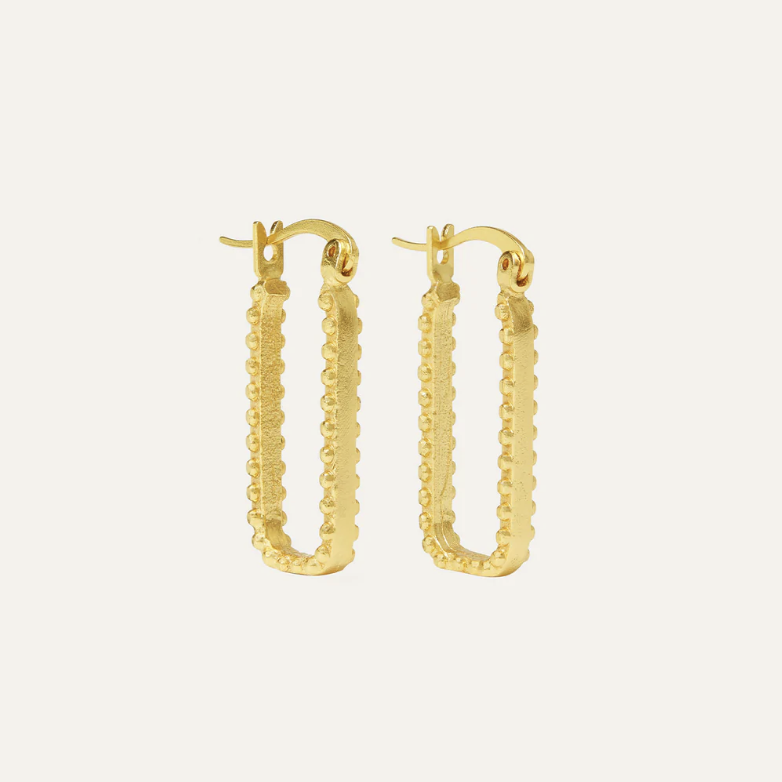 Coda Rectangle Hoop Earrings