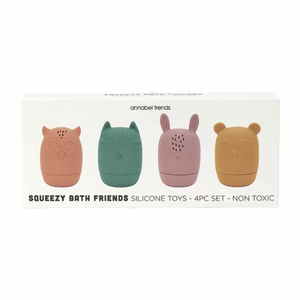 Silicone Squeezy Bath Toys S/4