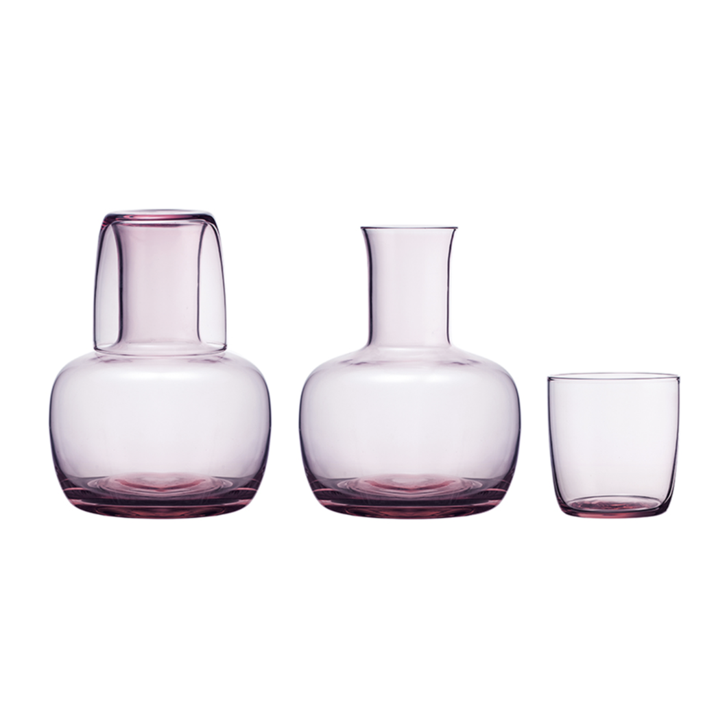 Bulb Carafe Set - Plum