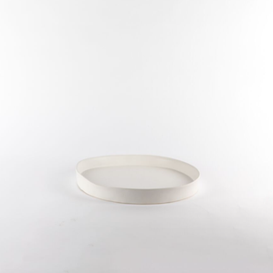 Lotus Platter White - Small 31cm