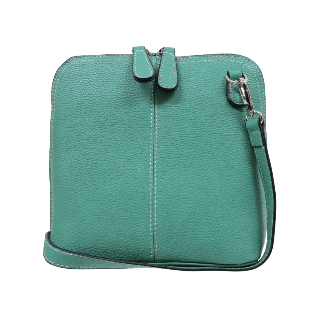 Bianca Cross Body Bag - Emerald Green