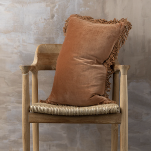 Velvet Lumbar Cushion - Anatolia