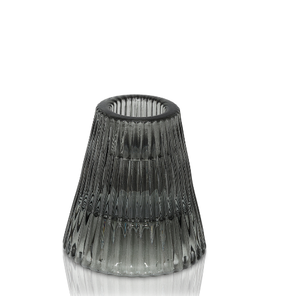 Carlo Vintage Candle Holder - Smoke