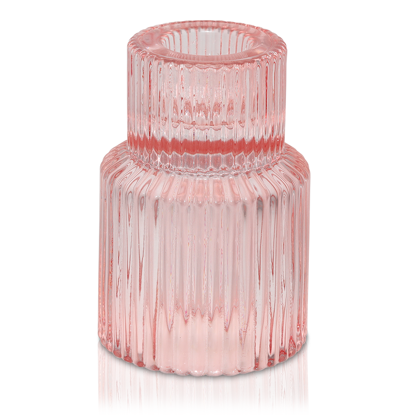 Arlo Vintage Candle Holder - Rosé
