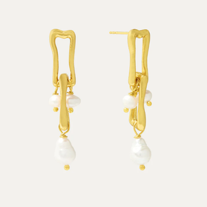 Iso Pearl Drop Earrings