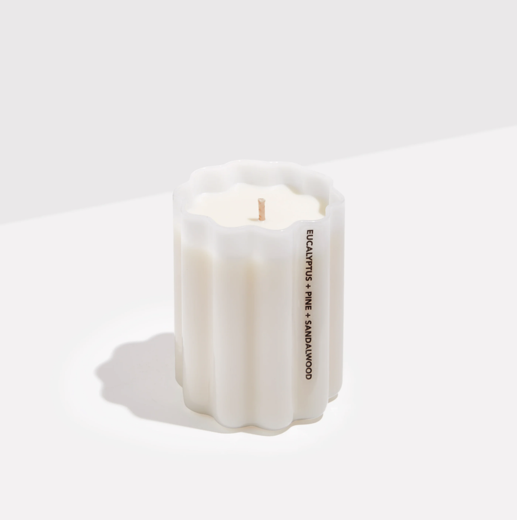 Fazeek Wave Candle - Eucalyptus + Pine + Sandalwood