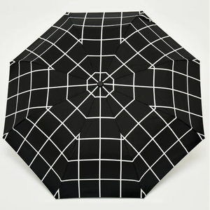 Duck Umbrella Compact ­- Black Grid