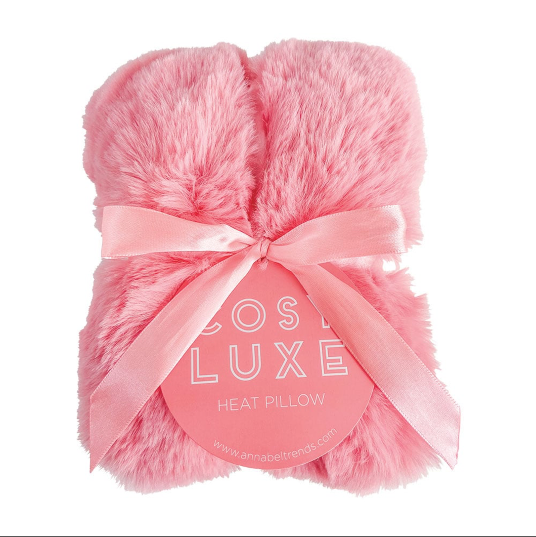 Heat Pillow Cosy Luxe - Coral Pink