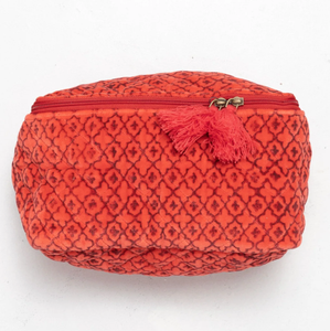 Large Cosmetic/Toiletry Bag - Henna