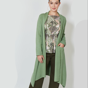 Ines Cardigan ONE SIZE - Moss