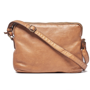 Jillian Leather Bag - Tan