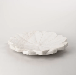 Marble Lotus Bowl 23cm/9"