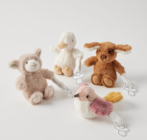 Farm Fun Dummy Clips - Assorted Designs