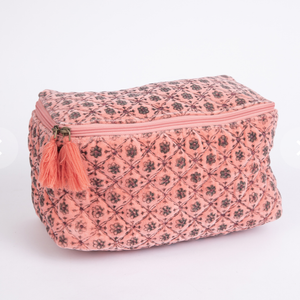 Large Cosmetic/Toiletry Bag - Ruby Fields