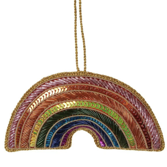 Rainbow Sequin Hanging Decoration