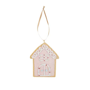 G'Bread House Hang 9x10cm Pink