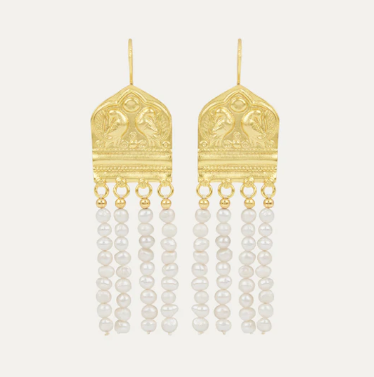 Maia Pearl Drop Earrings