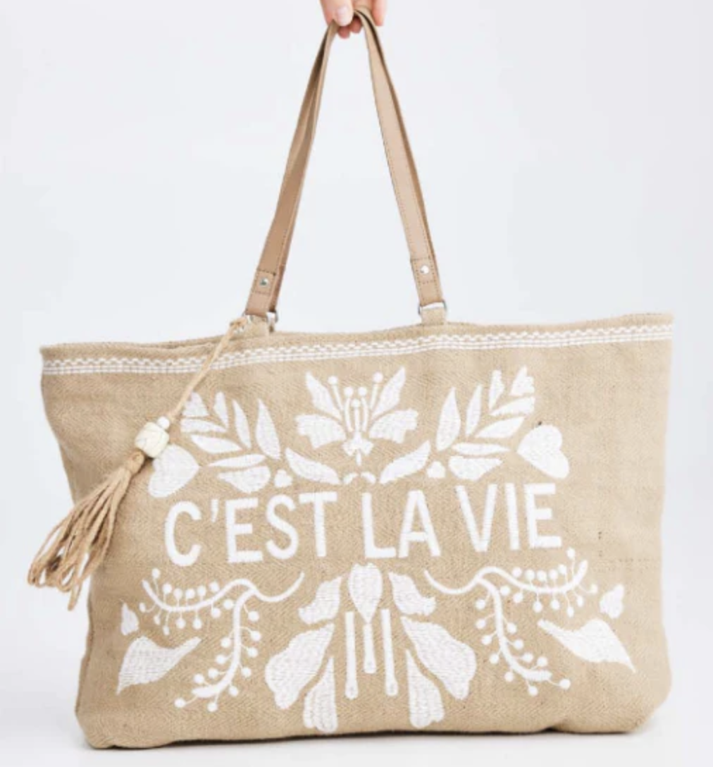 C'est La Vie Tote - Taupe