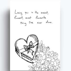 Loving you Is The Best Card