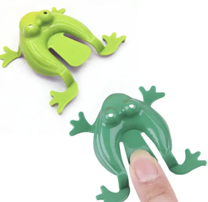 Jumping Frog Flip Toys Pk 5 Assorted Colours