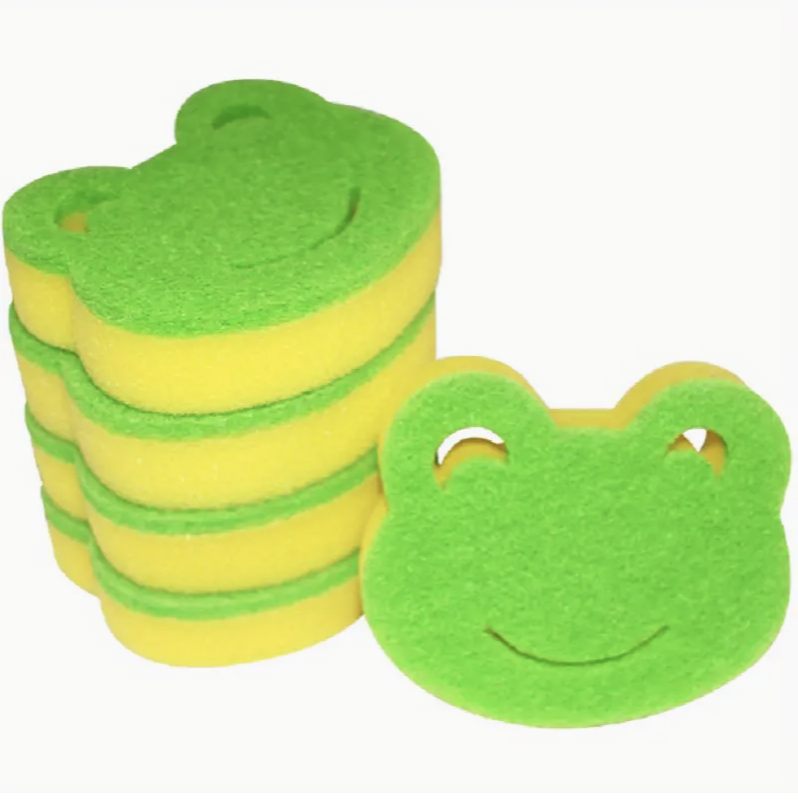 Frog Cleaning Sponge - Single