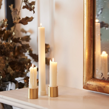 Load image into Gallery viewer, Pillar Candles Dinner Candle - Snow
