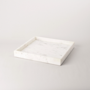 Square Marble Tray 20x20
