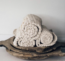 Load image into Gallery viewer, 100% Organic Cotton Crocheted Bathmat
