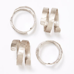 Dante Napkin Ring - Nickel