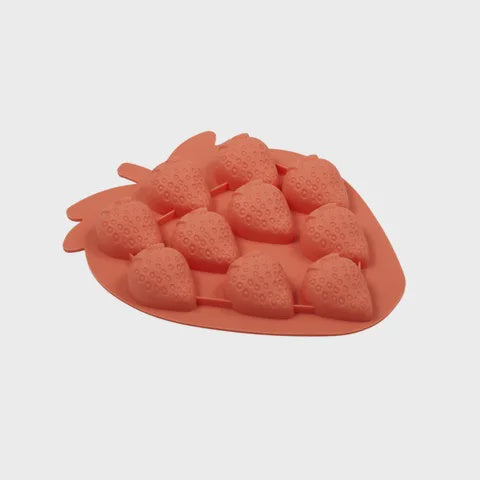 Strawberry Silicone Ice Mould