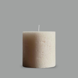 Textured Sandstone Candle - Small 10x10