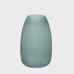 Velda Glass Vase 12.5x20cm Teal