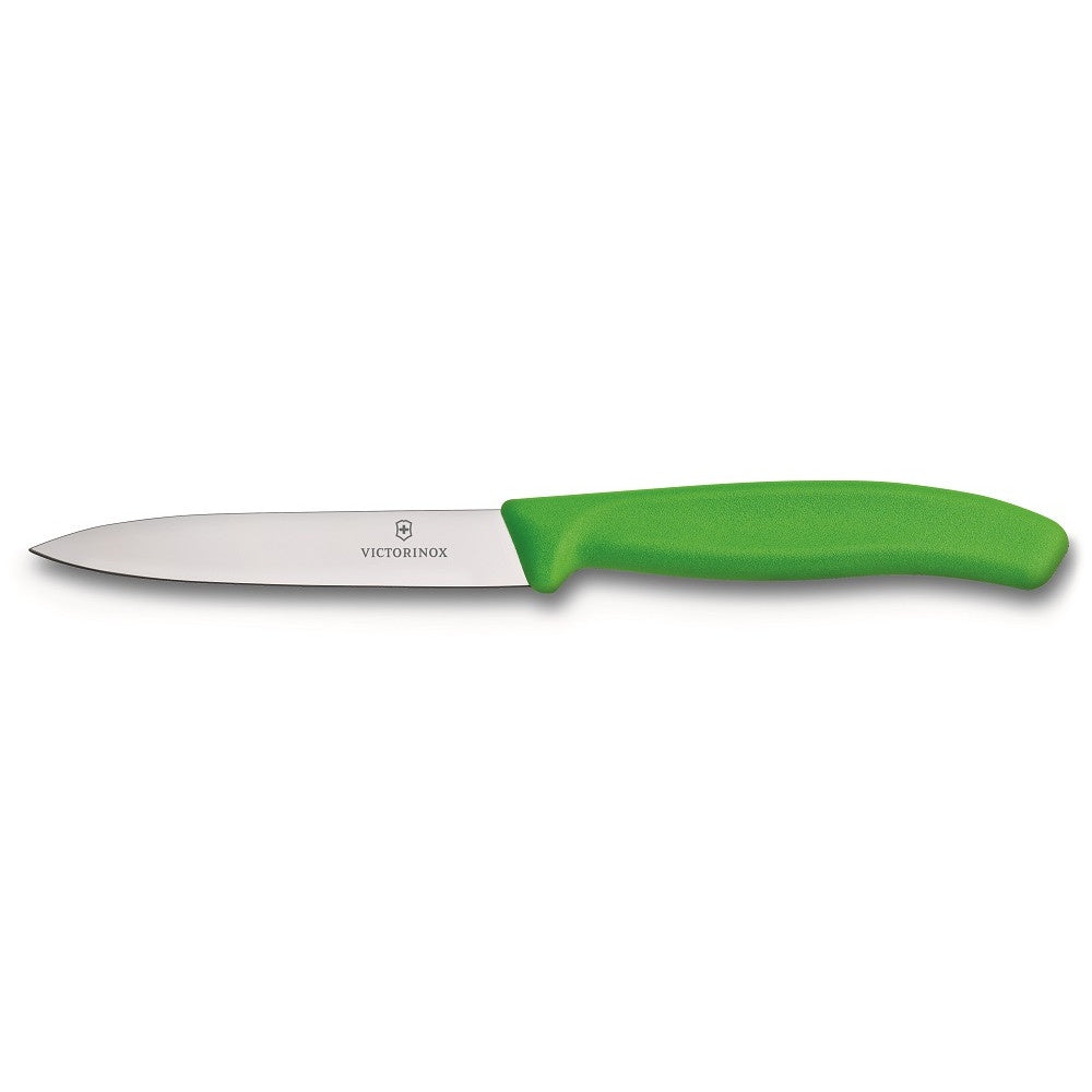 Victorinox Pointed Paring Knife 10cm - Green