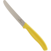 Load image into Gallery viewer, Victorinox Rounded Tip Knife 11cm - Yellow
