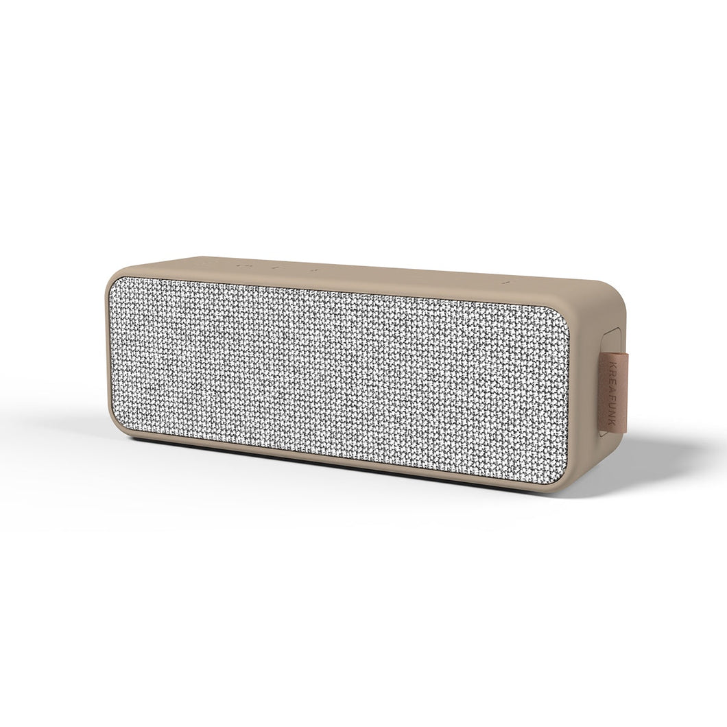 Kreafunk Aboom Bluetooth Speaker - Ivory Sand