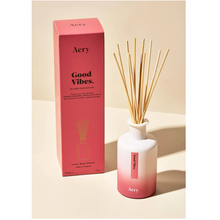 Load image into Gallery viewer, Aery Aromatherapy Reed Diffuser - Good Vibes

