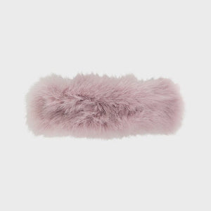 Faux Fur Hair Clip - Lilac