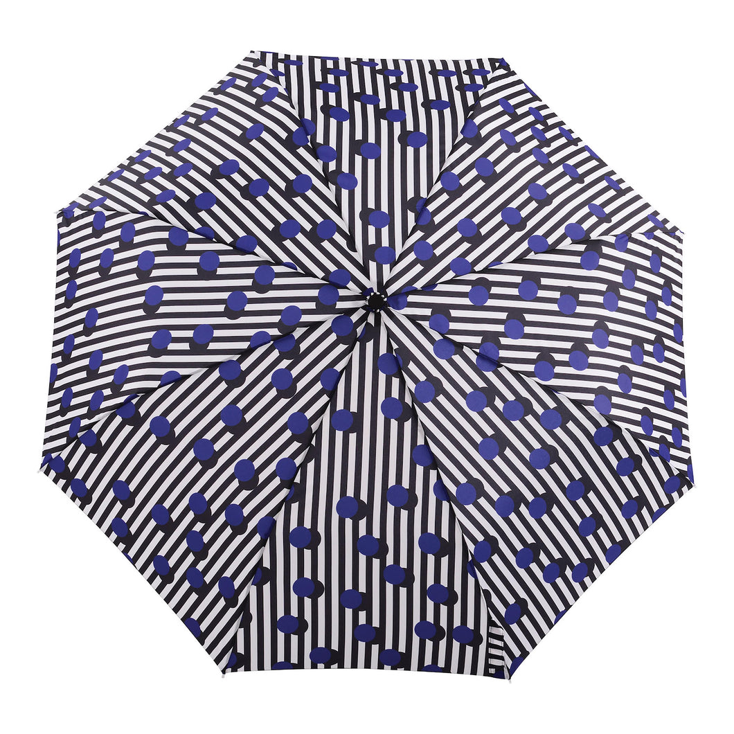 Duck Umbrella Compact ­- Polkastripe