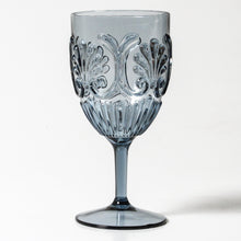 Load image into Gallery viewer, Acrylic Flemington Wine Glass - Blue/Grey
