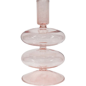 Glass Candlestick Eve Crepe